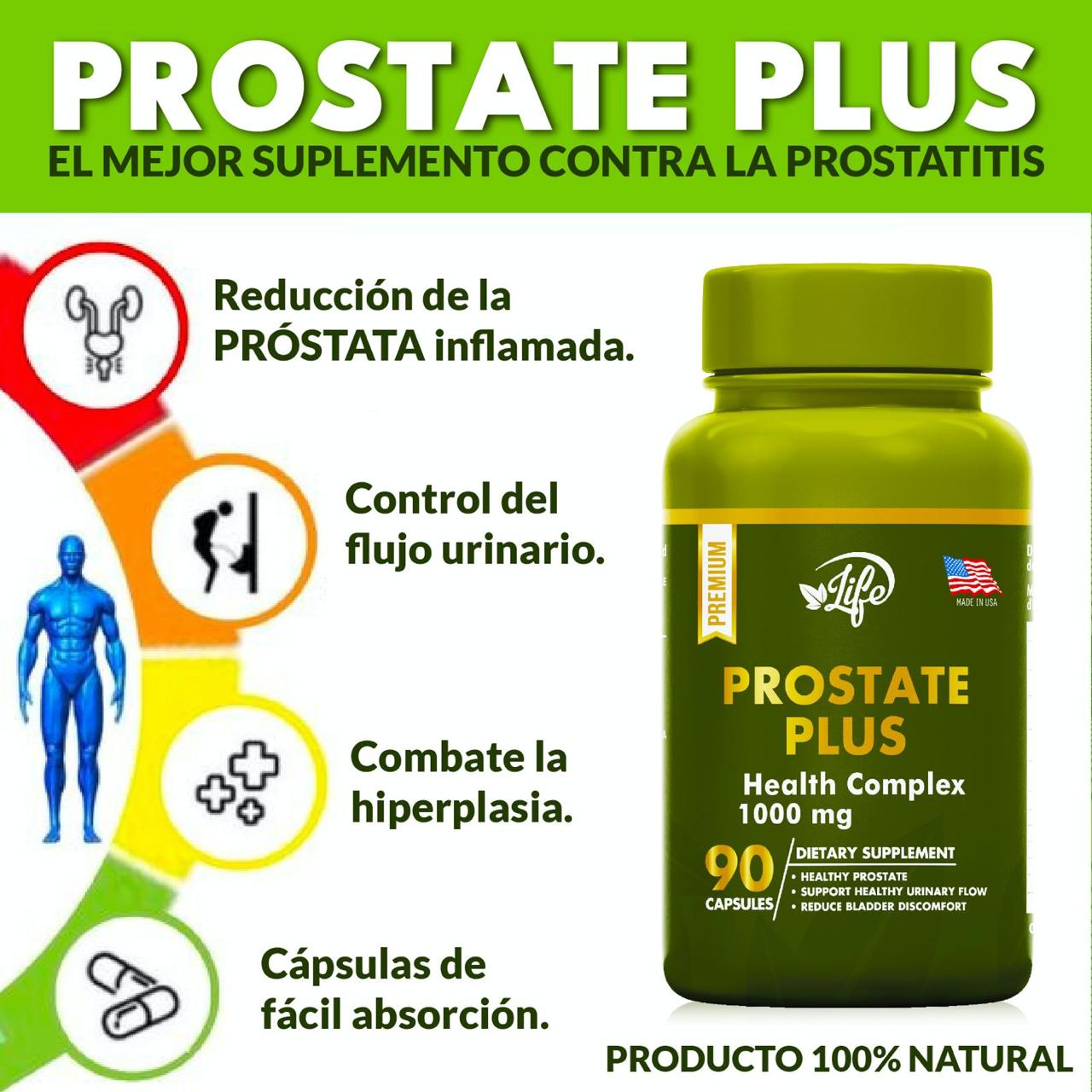 Prostate plus – Cuidado Natural de la Próstata
