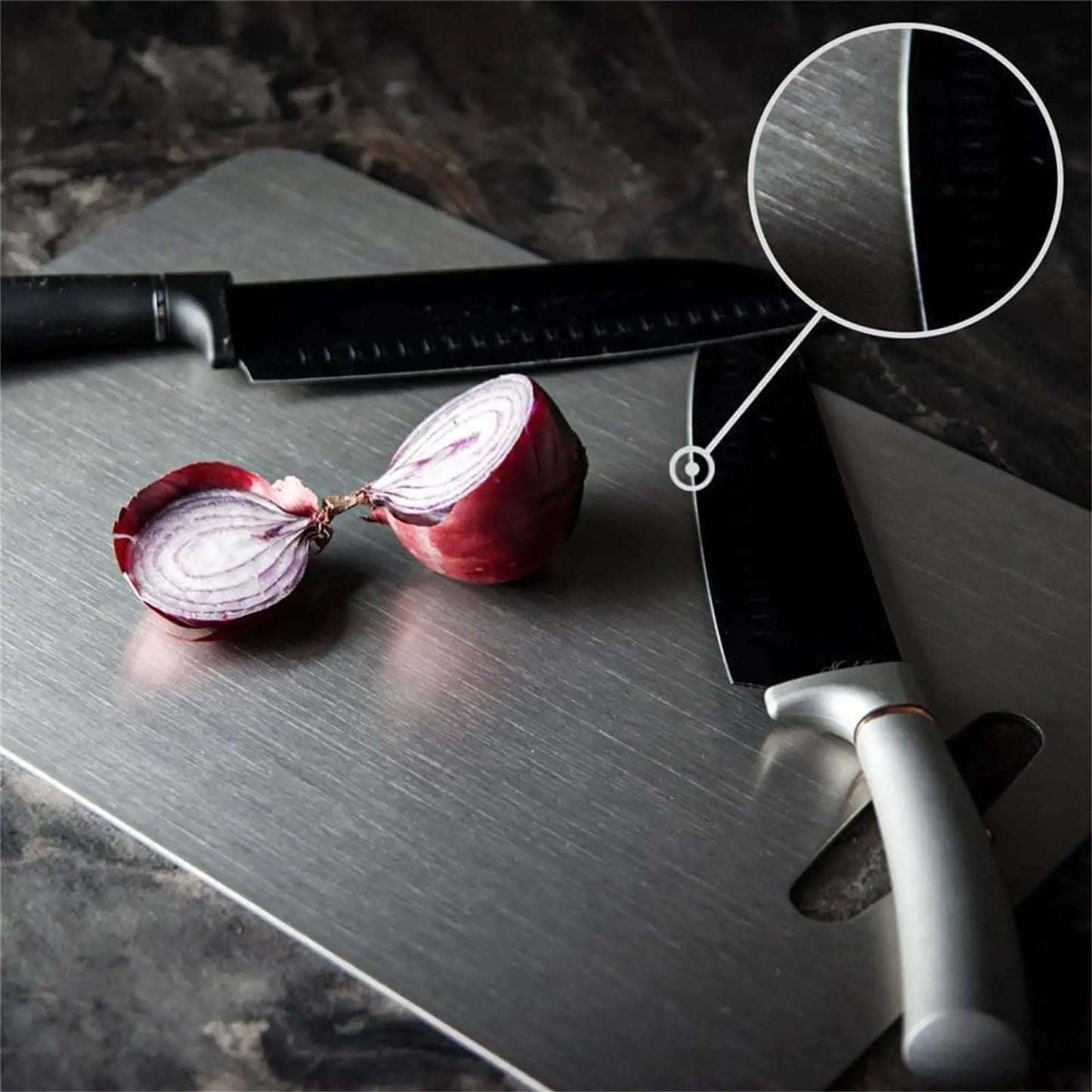 TABLA EN ACERO INOXIDABLE PARA COCINA