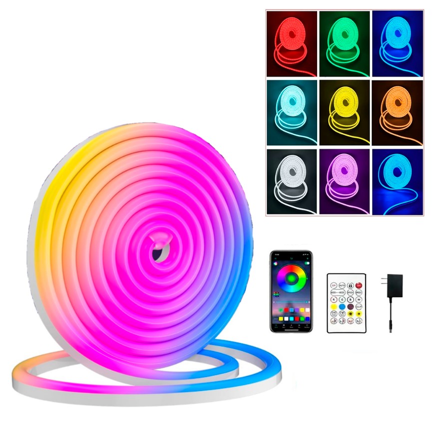 KIT DE 5 METROS DE MANGUERA DE LUCES LED