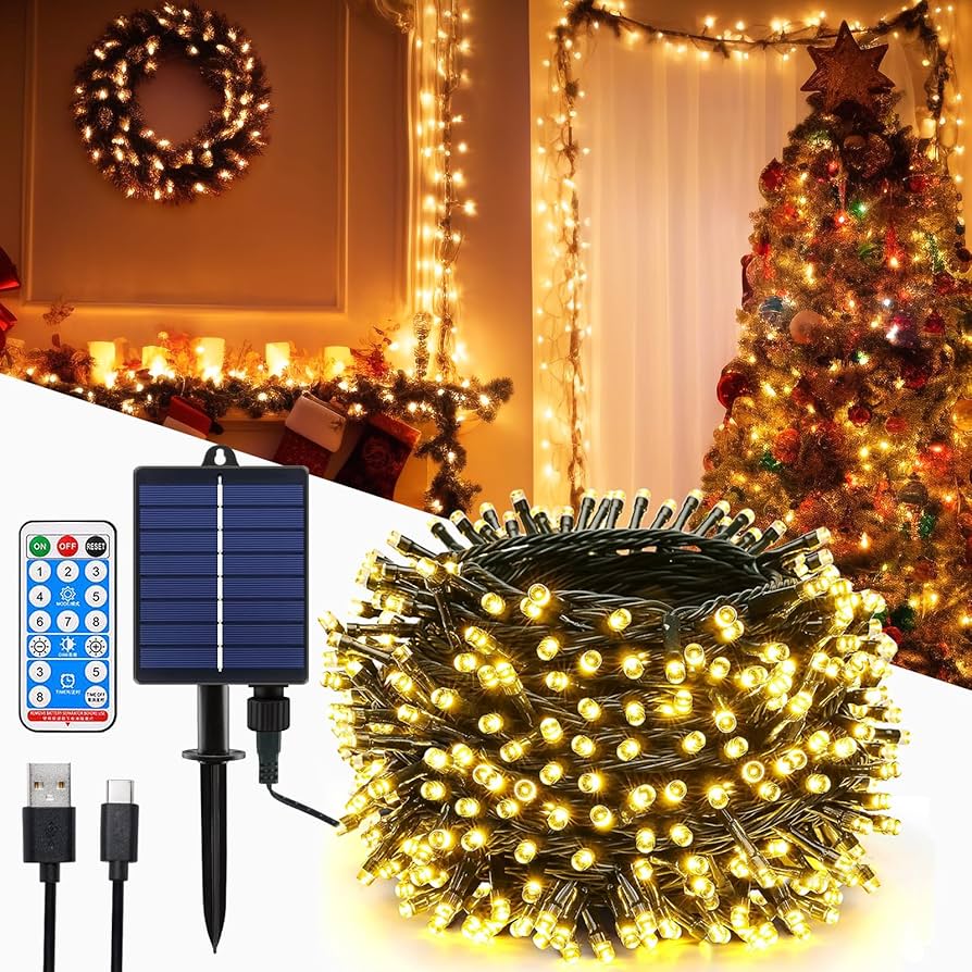 Luces Solares Navidenas
