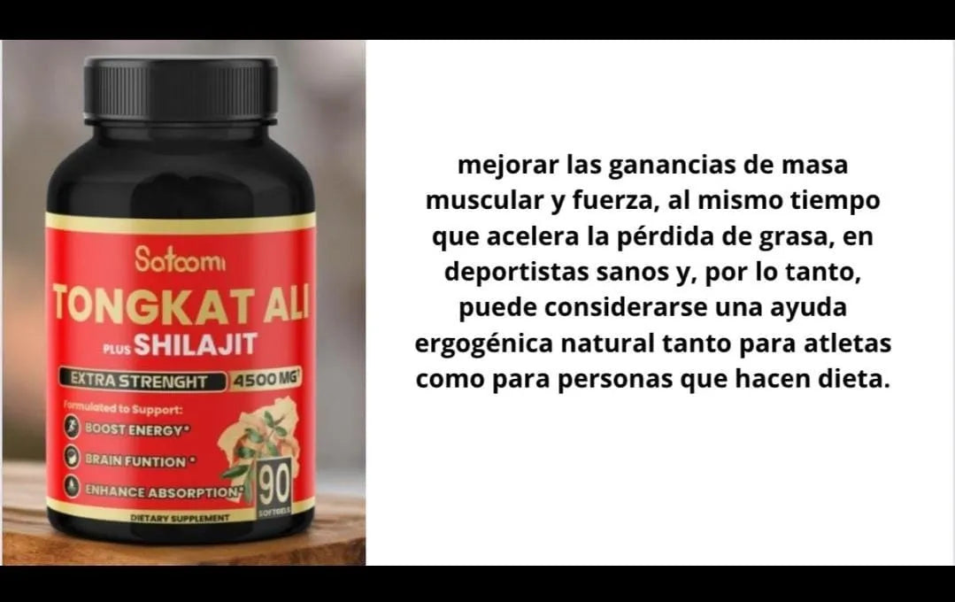 COMBO MACA NEGRA + TONGKAT ALI