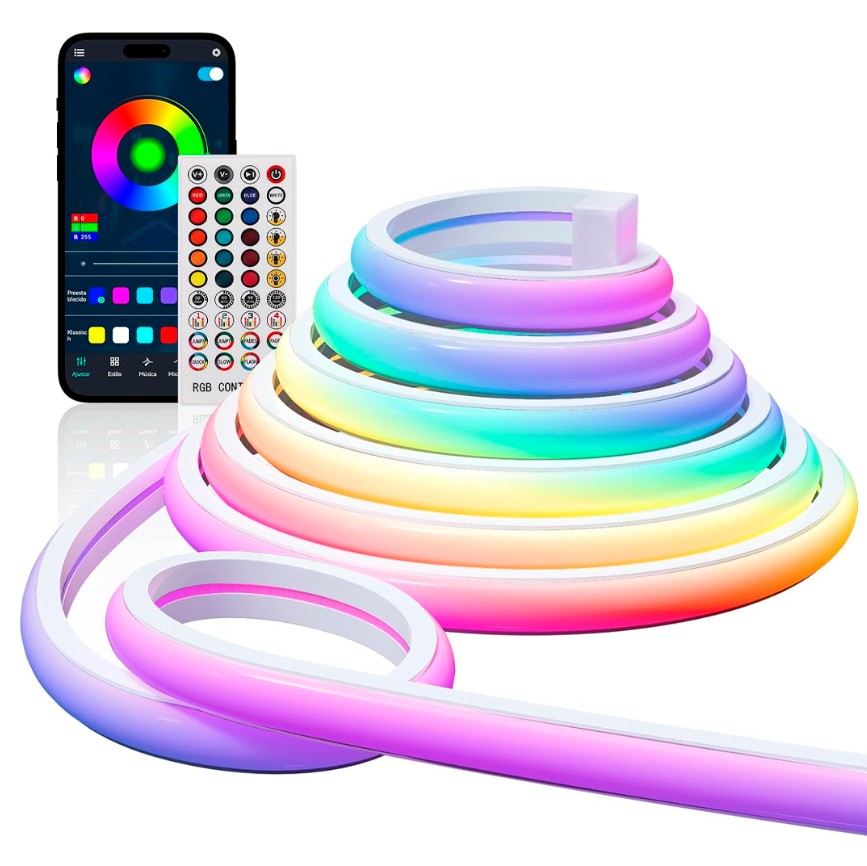 KIT DE 5 METROS DE MANGUERA DE LUCES LED