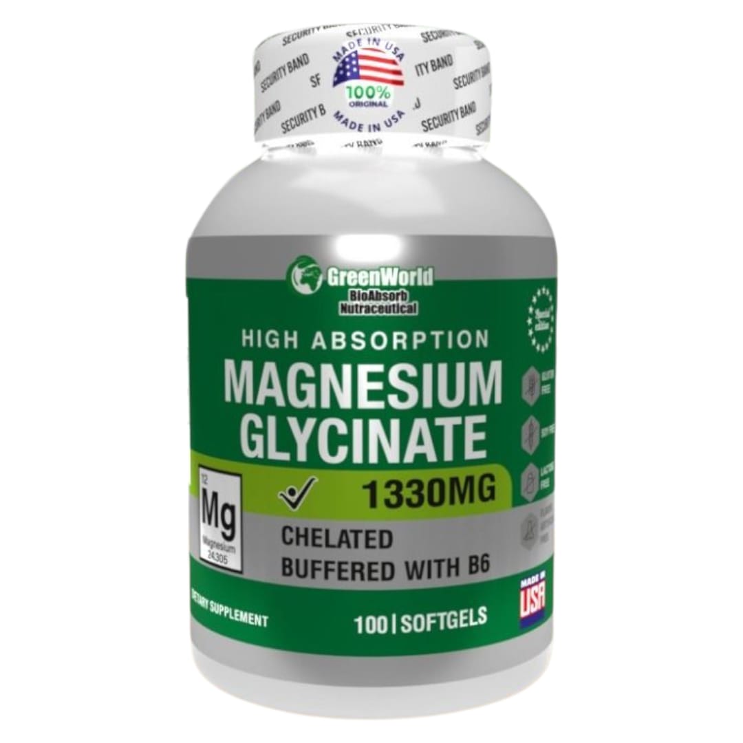 Glicinato De Magnesio X 100 Softgels