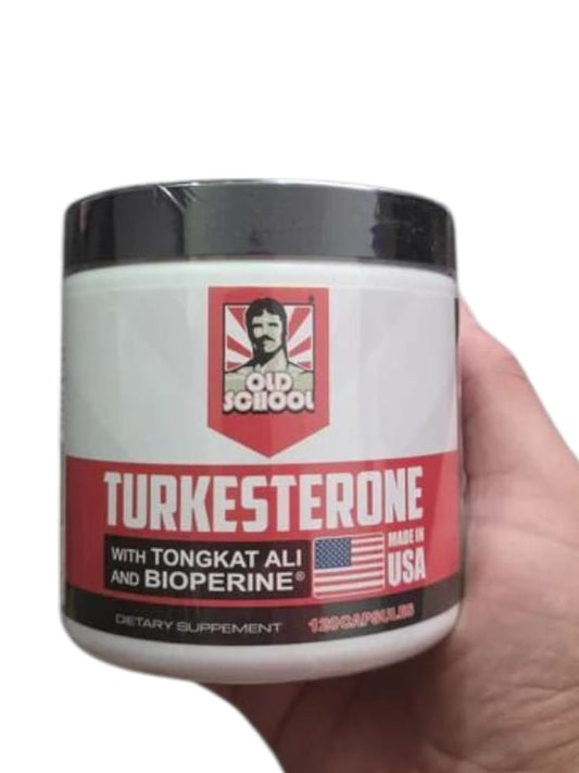 Turkesterona Old School Labs + Tongkat Ali & BioPerine®