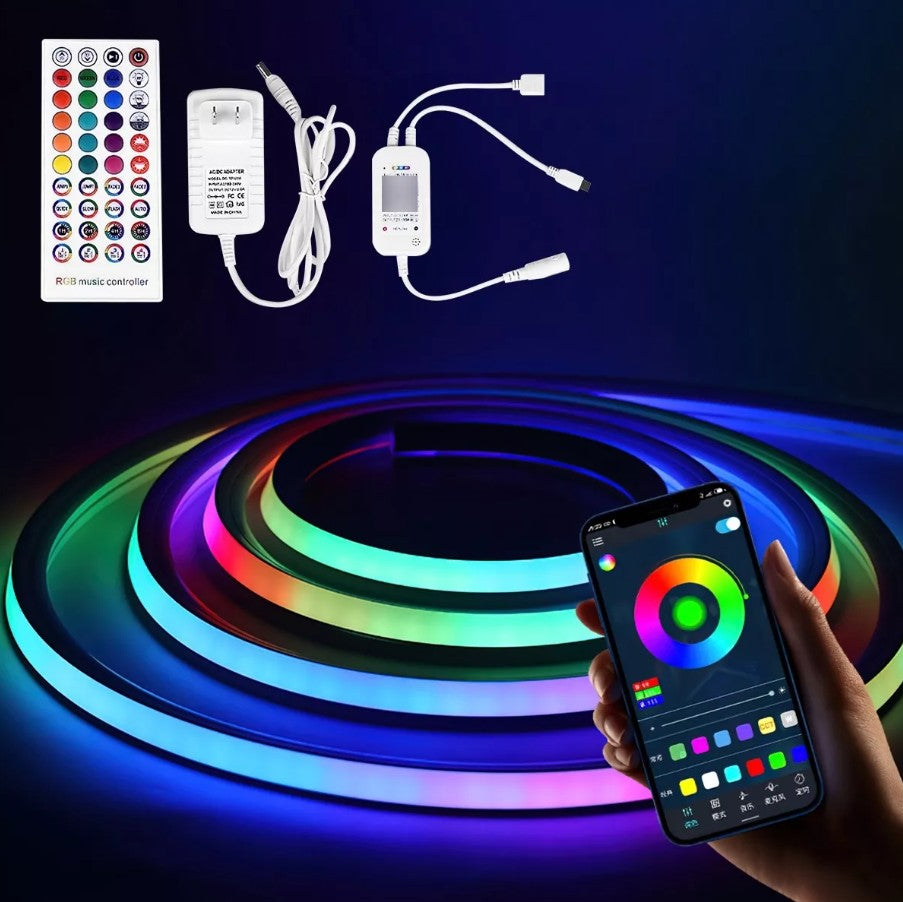KIT DE 5 METROS DE MANGUERA DE LUCES LED