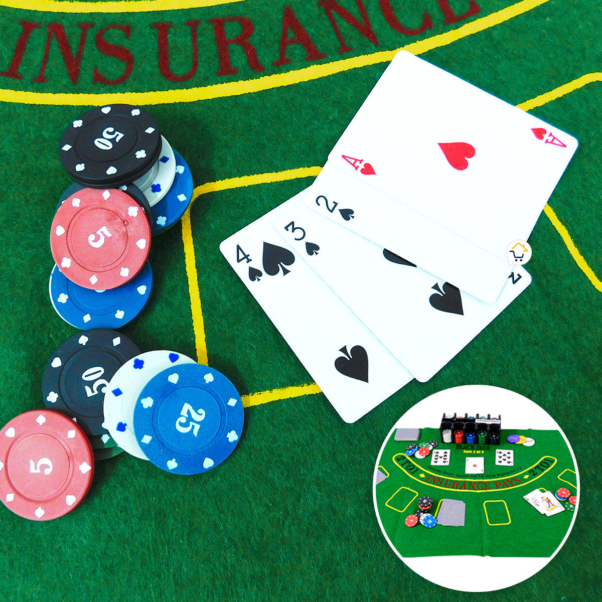 SET DE POKER