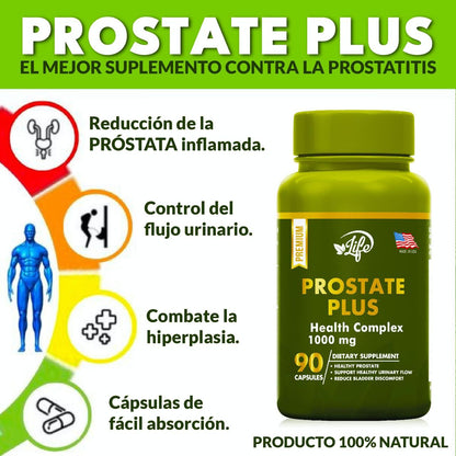 Prostate plus – Cuidado Natural de la Próstata