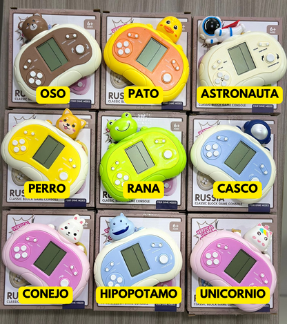 MINI CONSOLA RETRO TETRIS INFANTIL